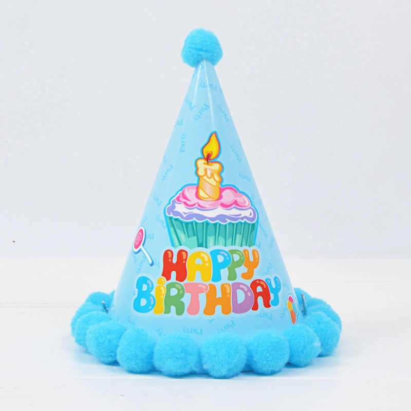 Birthday Party Kids Game Hat & Cake Celebration Decoration 12
