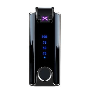 Modern Electric Arc Lighter With Top Fingerprint ID Touch Activation 28