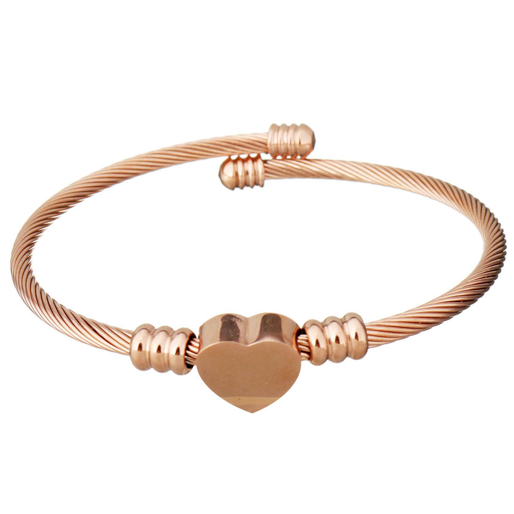 Heart shaped woven bracelet 5