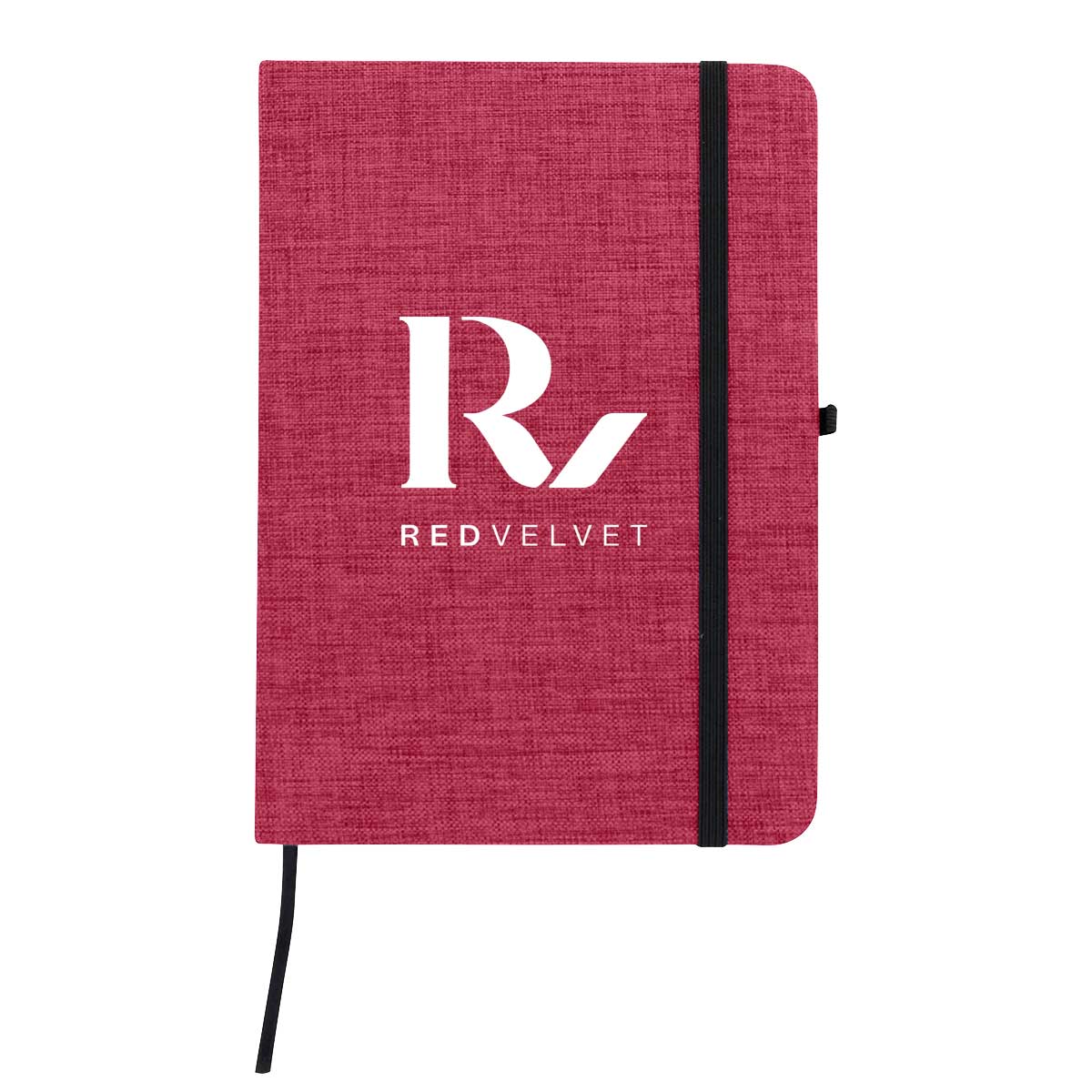 RPET Heathered Journal with pen loop 13