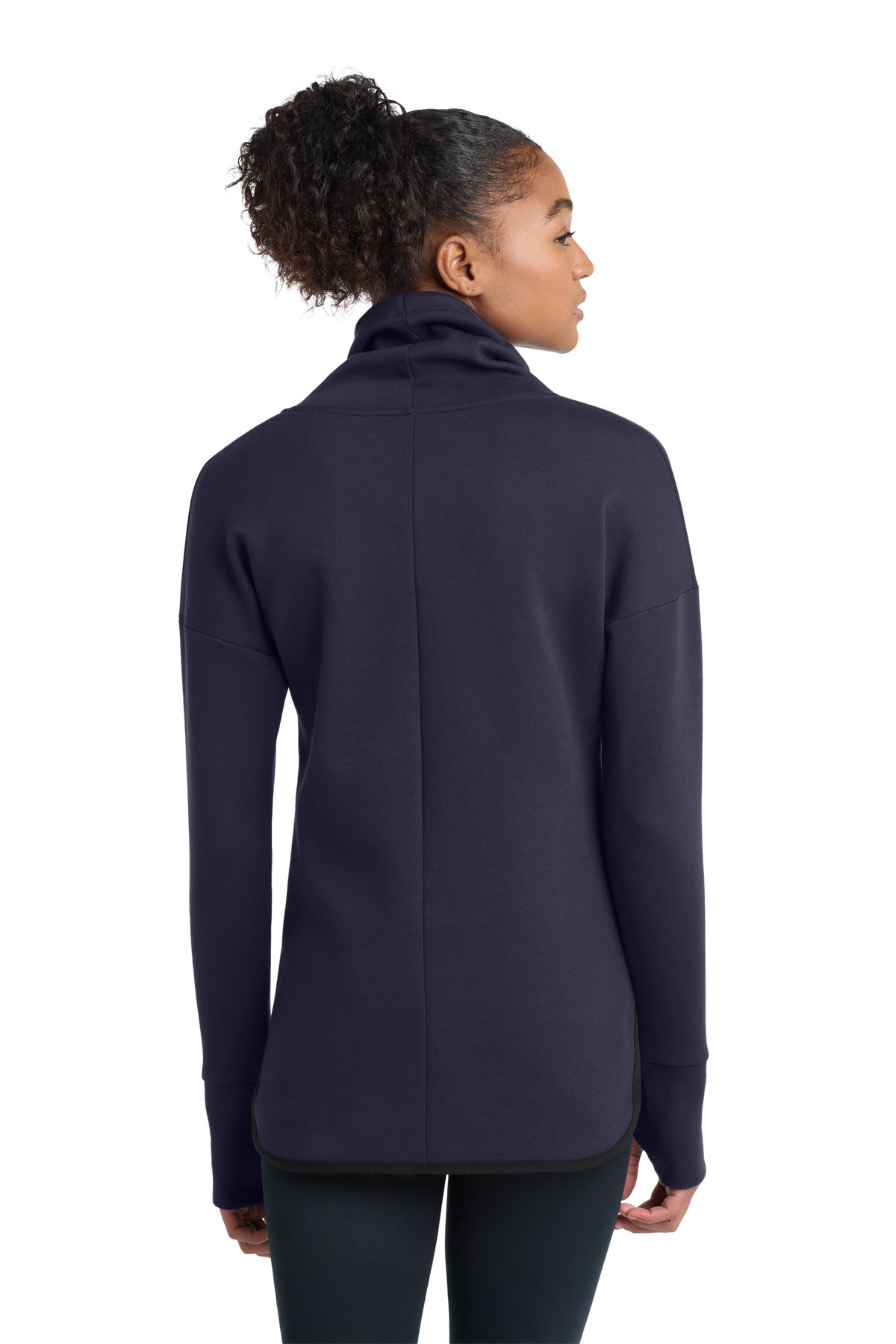Sport-Tek Women's Triumph Cowl Neck Pullover LST280, custom hoodie or sweatshirt with logo imprint 34