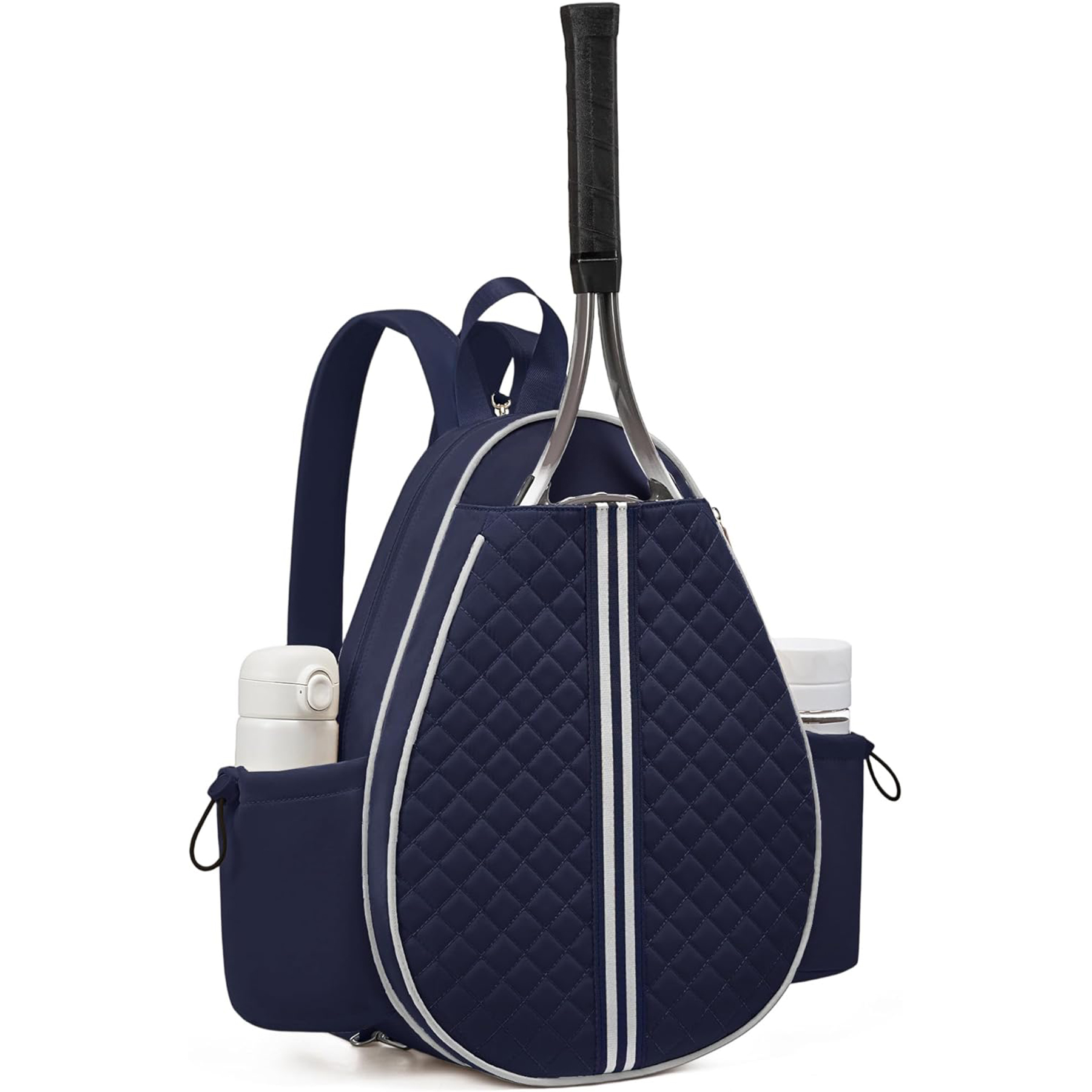 Quilted Tennis Backpack 2