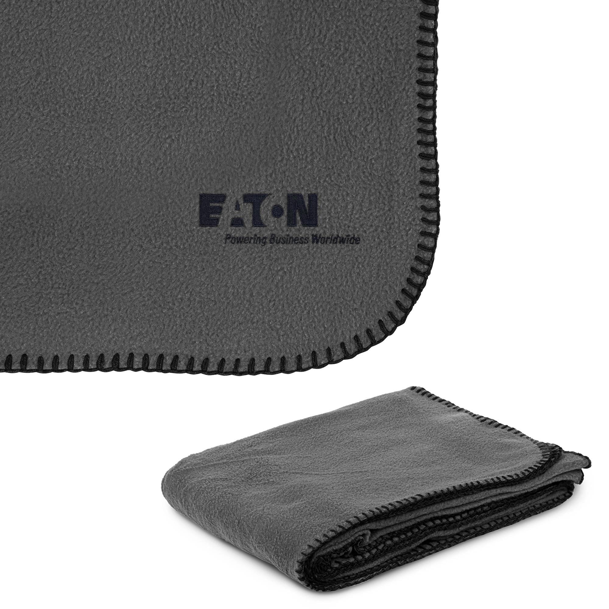 260g Anti-Pill Embroidered Fleece Throw Blanket 50" x 60" 6