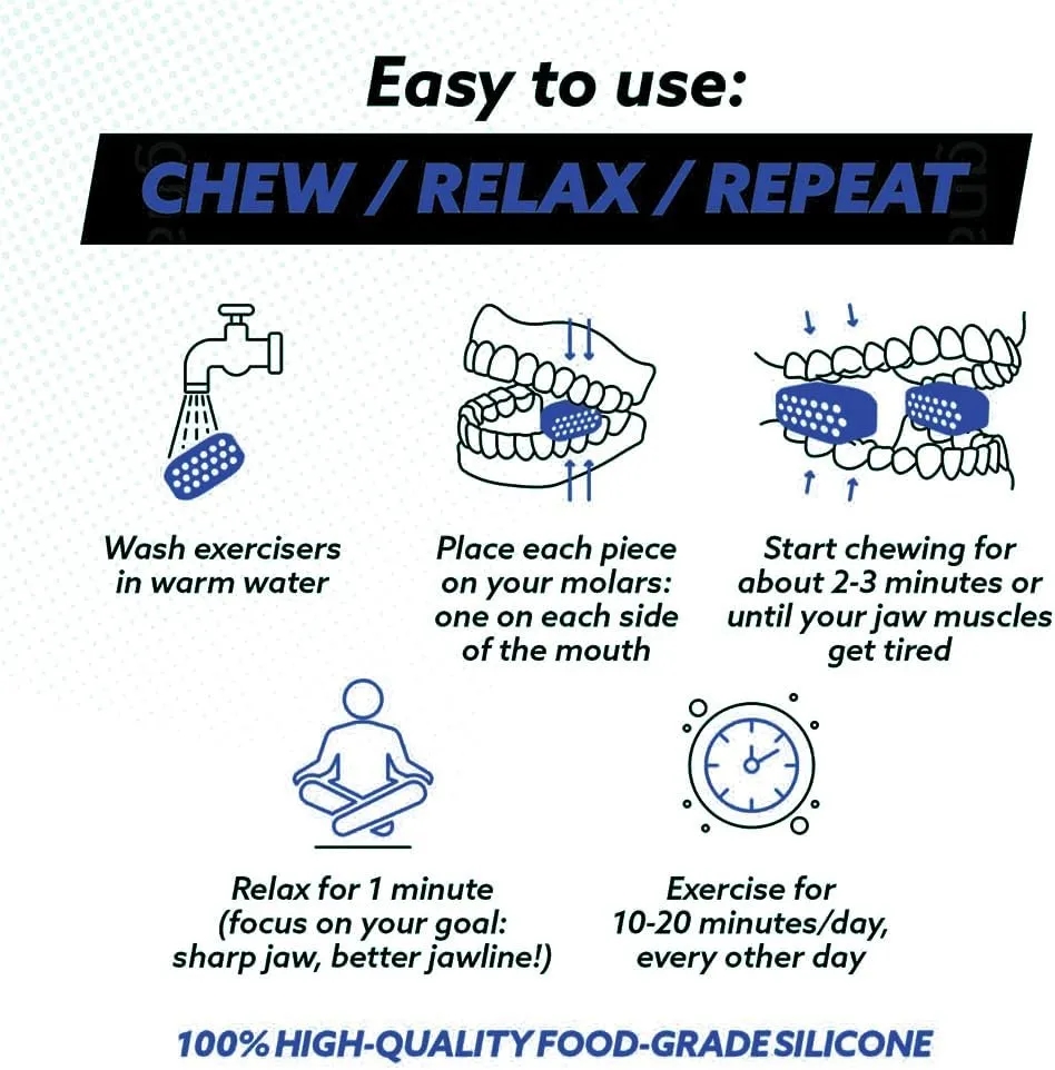 3 Resistance Levels Jaw Exerciser 3