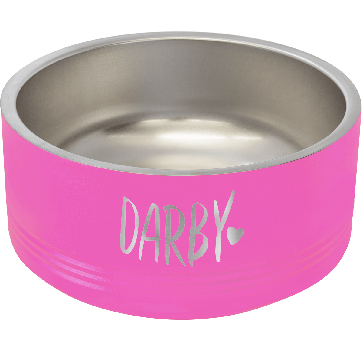 Polar Camel 32 oz. Medium Pink Pet Bowl 3