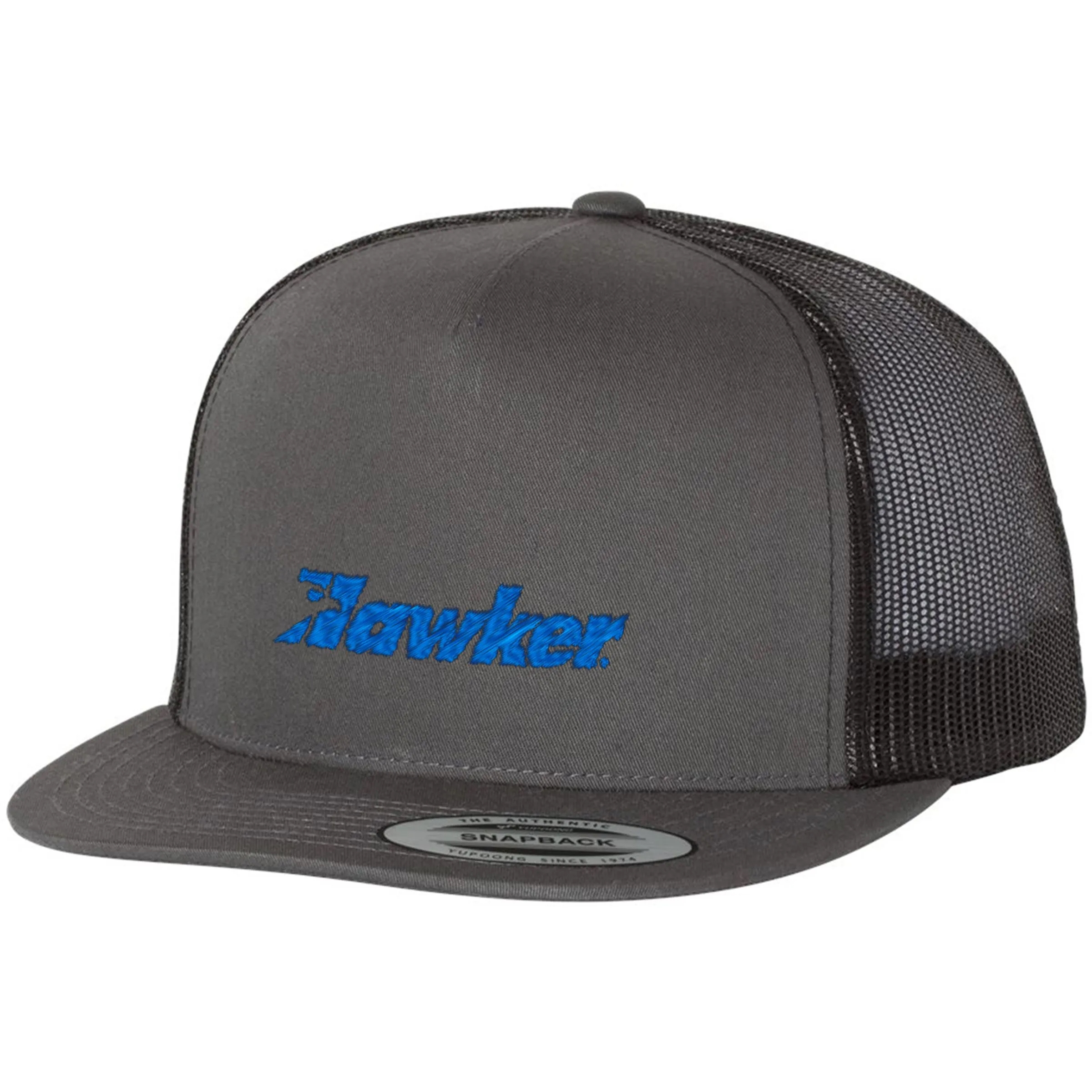 YUPOONG-CLASSIC FLAT BILL TRUCKER CAP 20