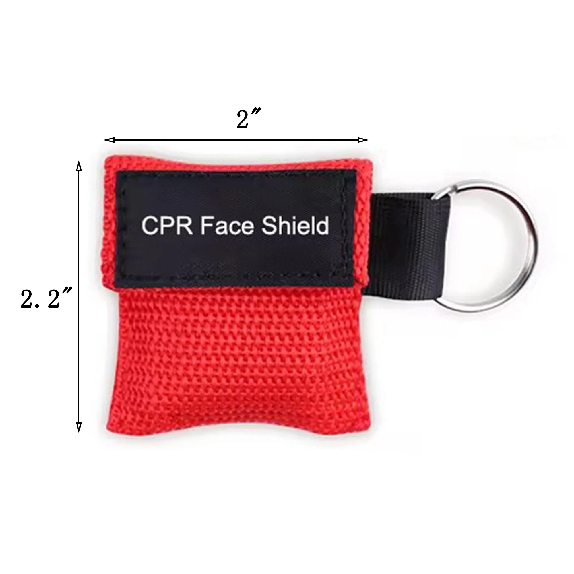 First Aid Disposable PVC CPR Masks 2