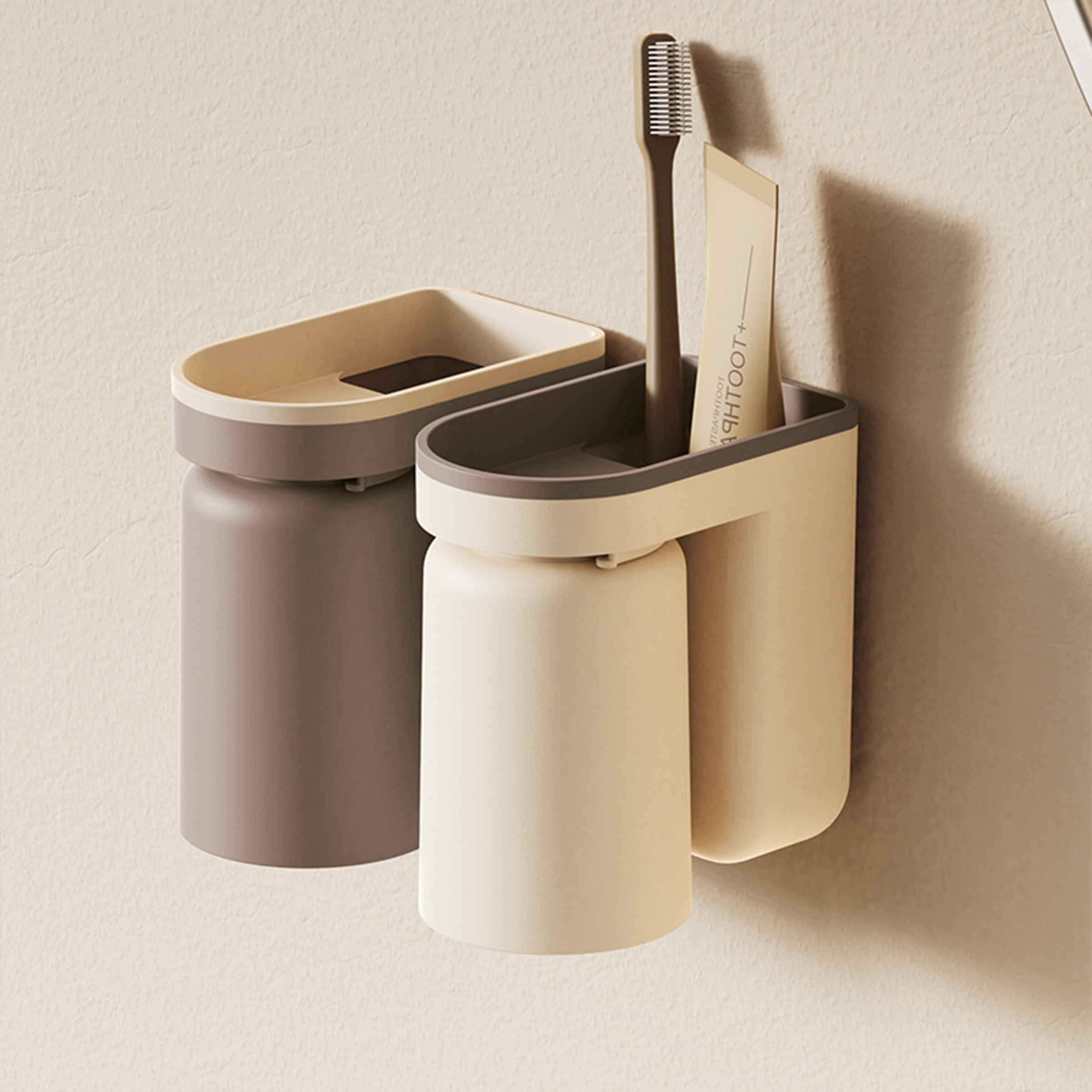 Polypropylene Toothbrush Storage Rack 3
