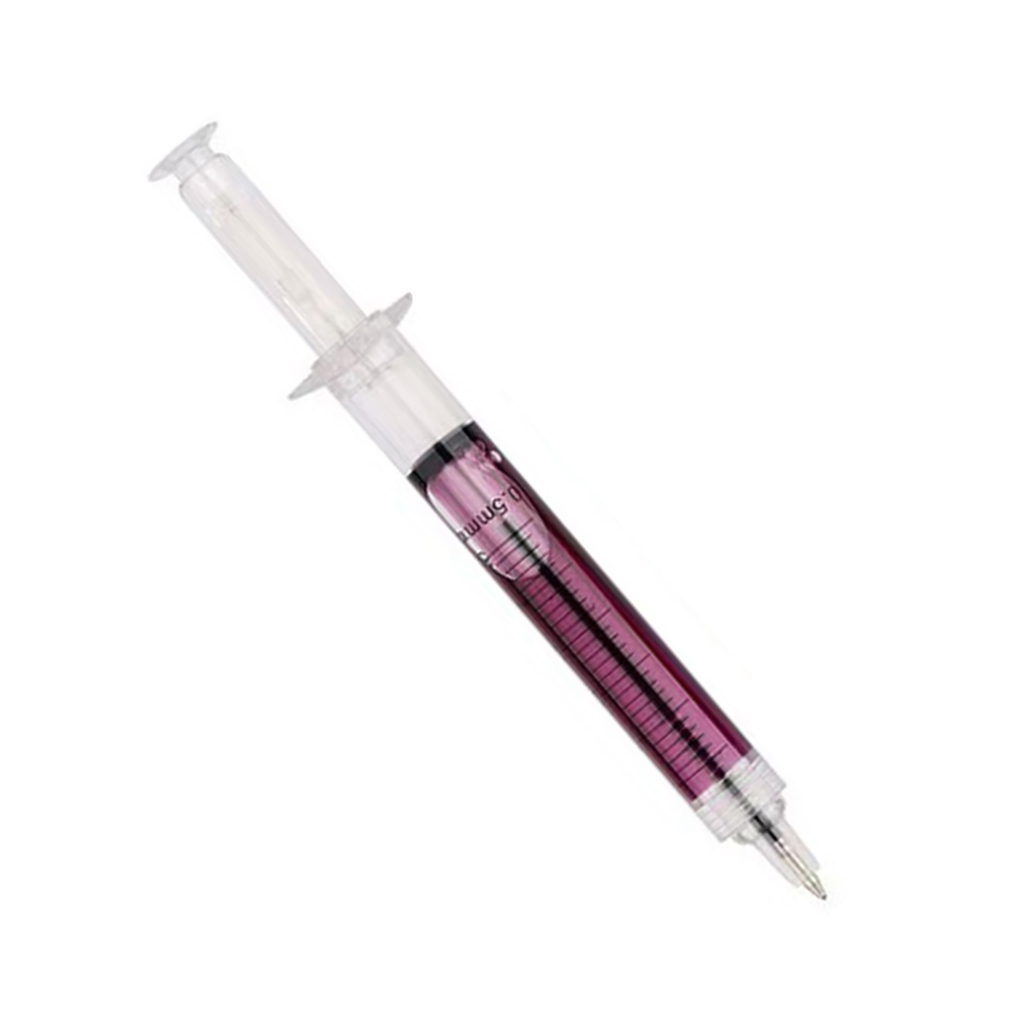 Syringe Ballpoint Pen Shape Oily Rollerball 10