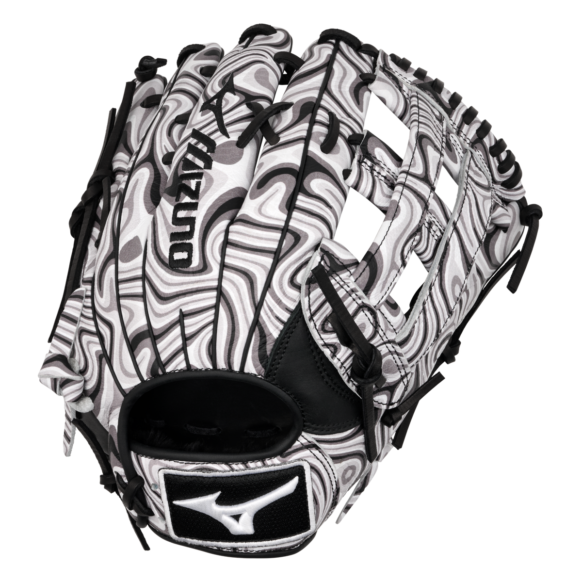 GMVP-70MP MVP Prime M-Print, Outfield Baseball Glove, 12.75", H Web, Oil Slick Pattern, BioSoft Lea 2