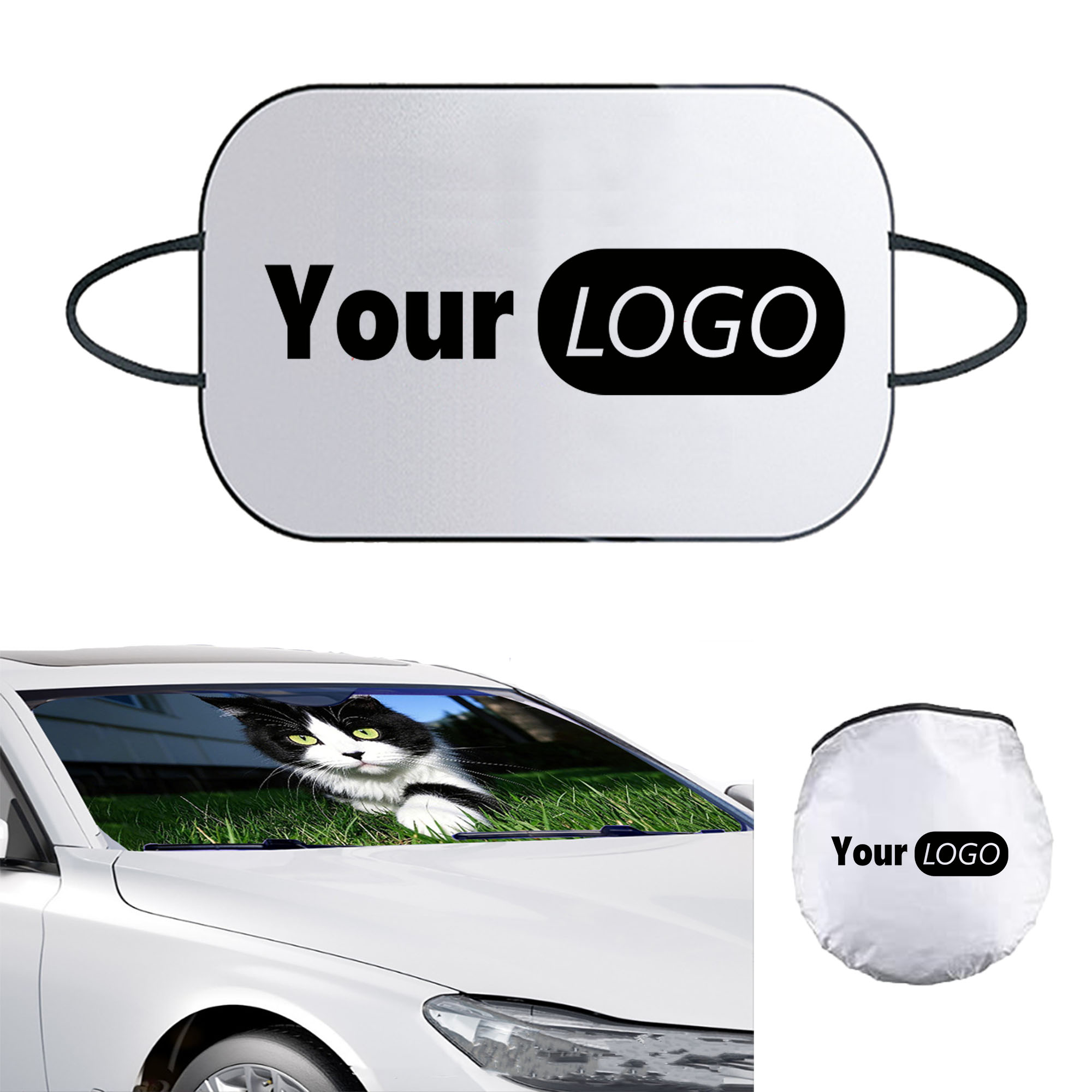 Expandable Front Windshield Shade MOQ 20 PCS 7