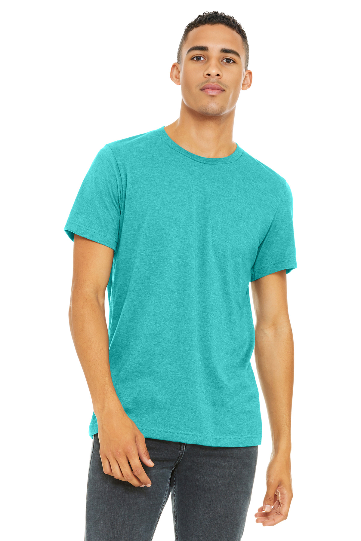 BELLA+CANVAS Unisex Heather CVC Short Sleeve Tee. BC3001CVC 91