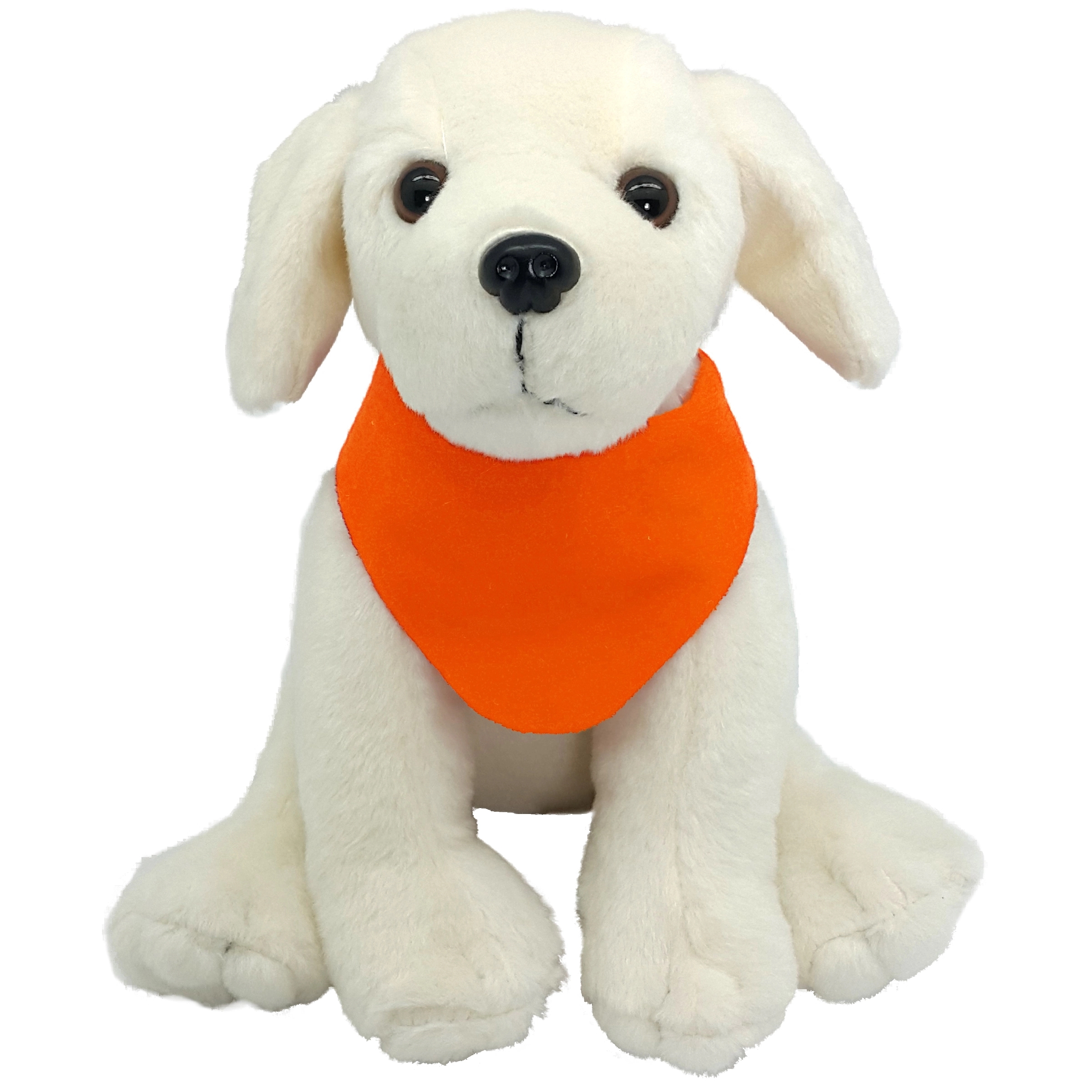 8" Medium Sitting Dog - Beige Lab 6