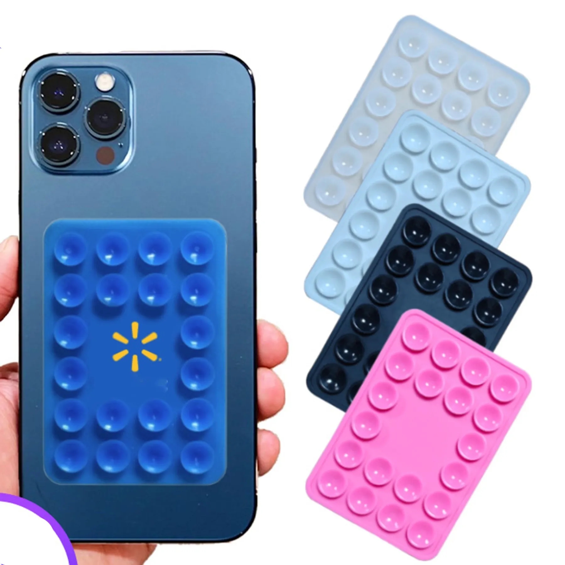 Silicone Suction Phone Case Adhesive Mount 5