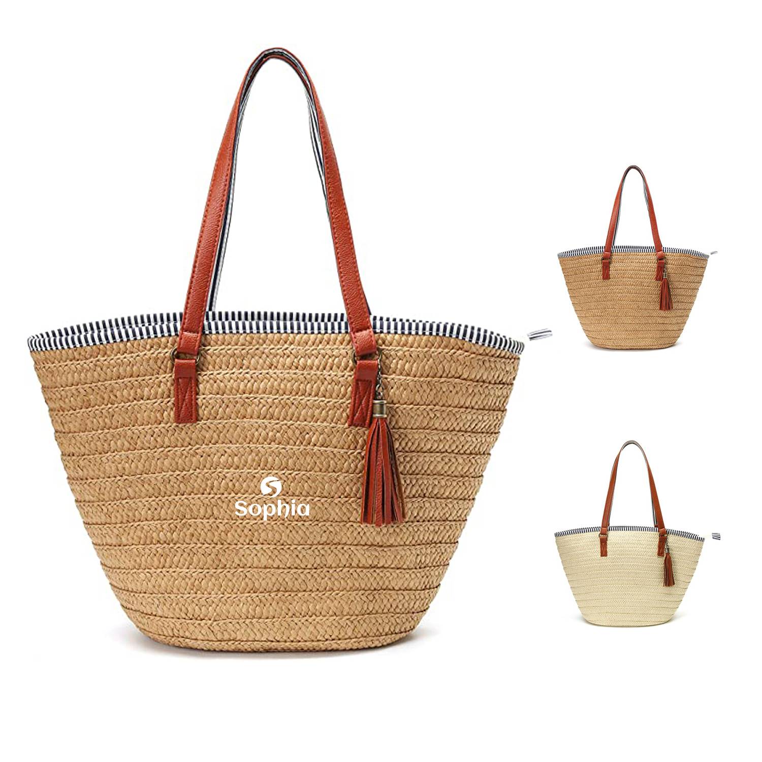 Straw Woven Beach Shoulder Bag 2