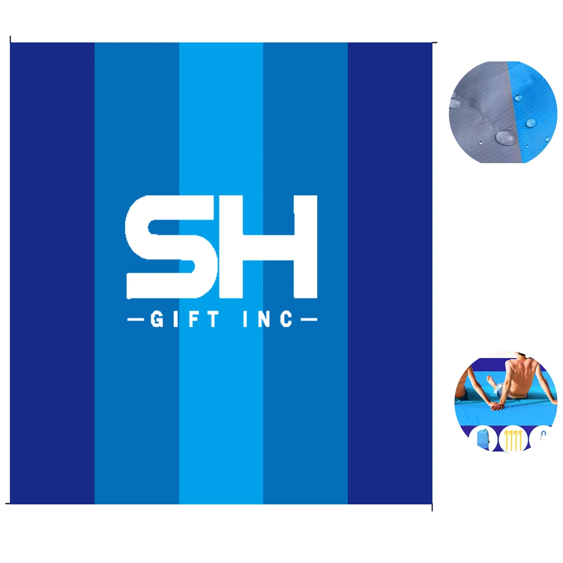 Beach Blanket Waterproof Sandproof Mat 2