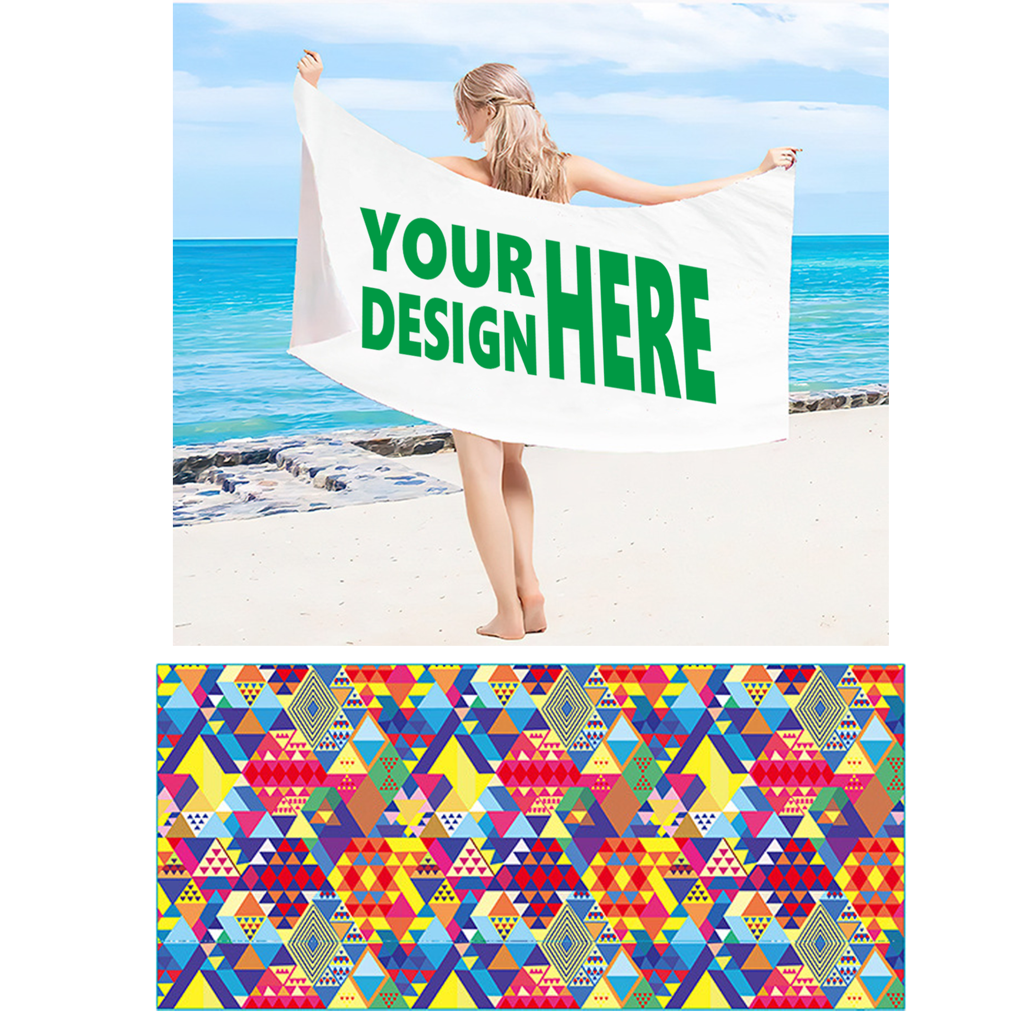 Microfiber Beach Blanket 2