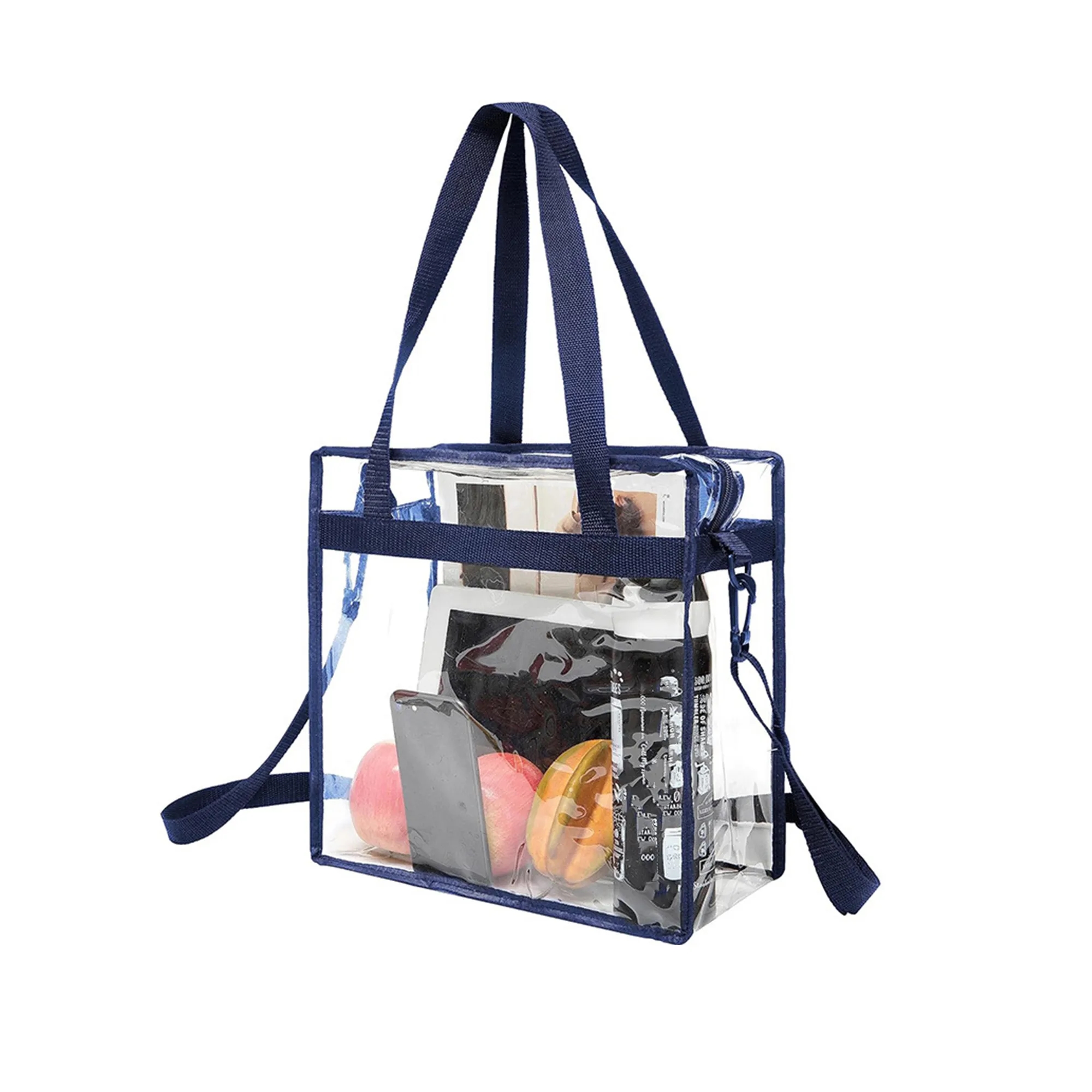 Pvc Stadium Transparent Tote Crossbody Bag 10