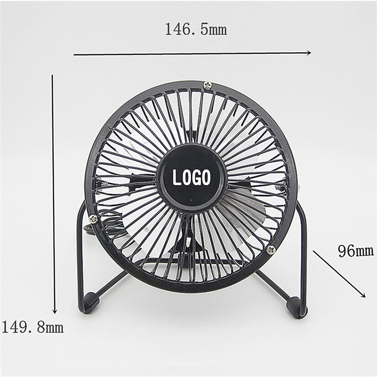 4 INCH USB Mini Desktop Fan 3