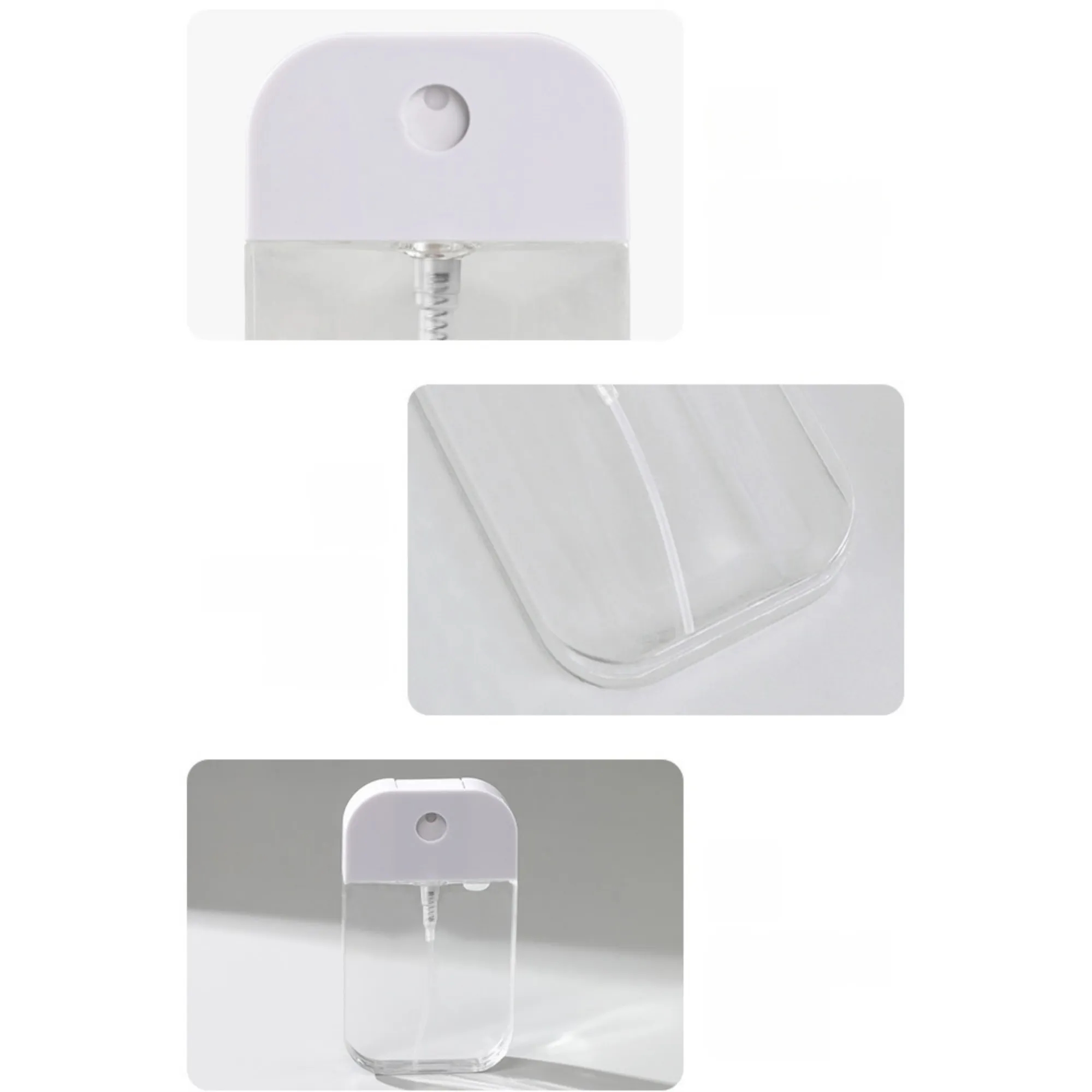 50ml/1.7 oz Transparent Plastic Spray Bottles 6