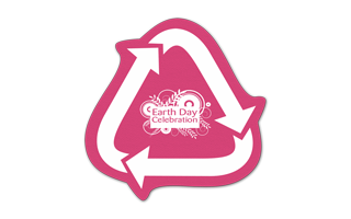 Recycle Arrows Vinyl Jar Opener 6