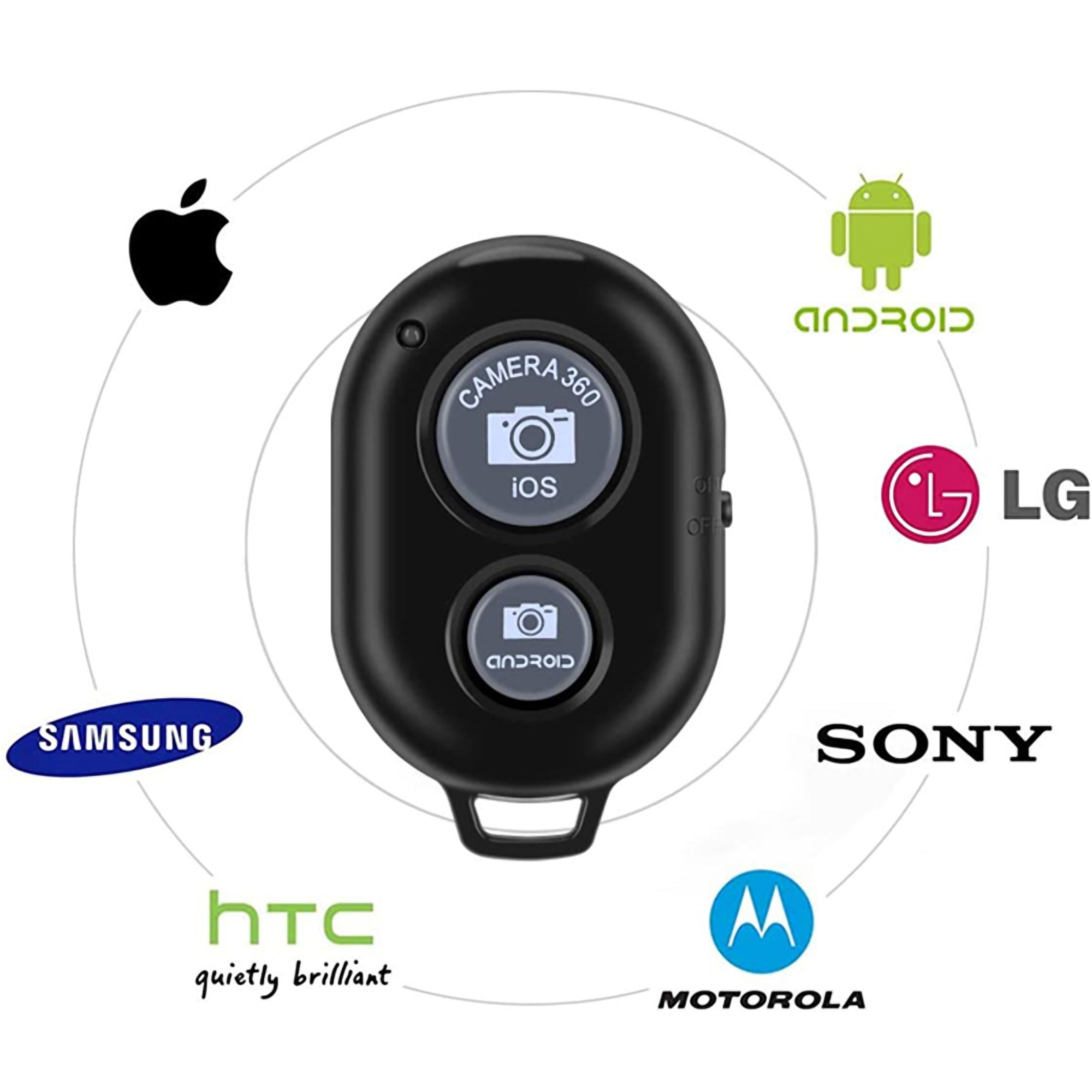 Plastic Bluetooth Photo Remote 3