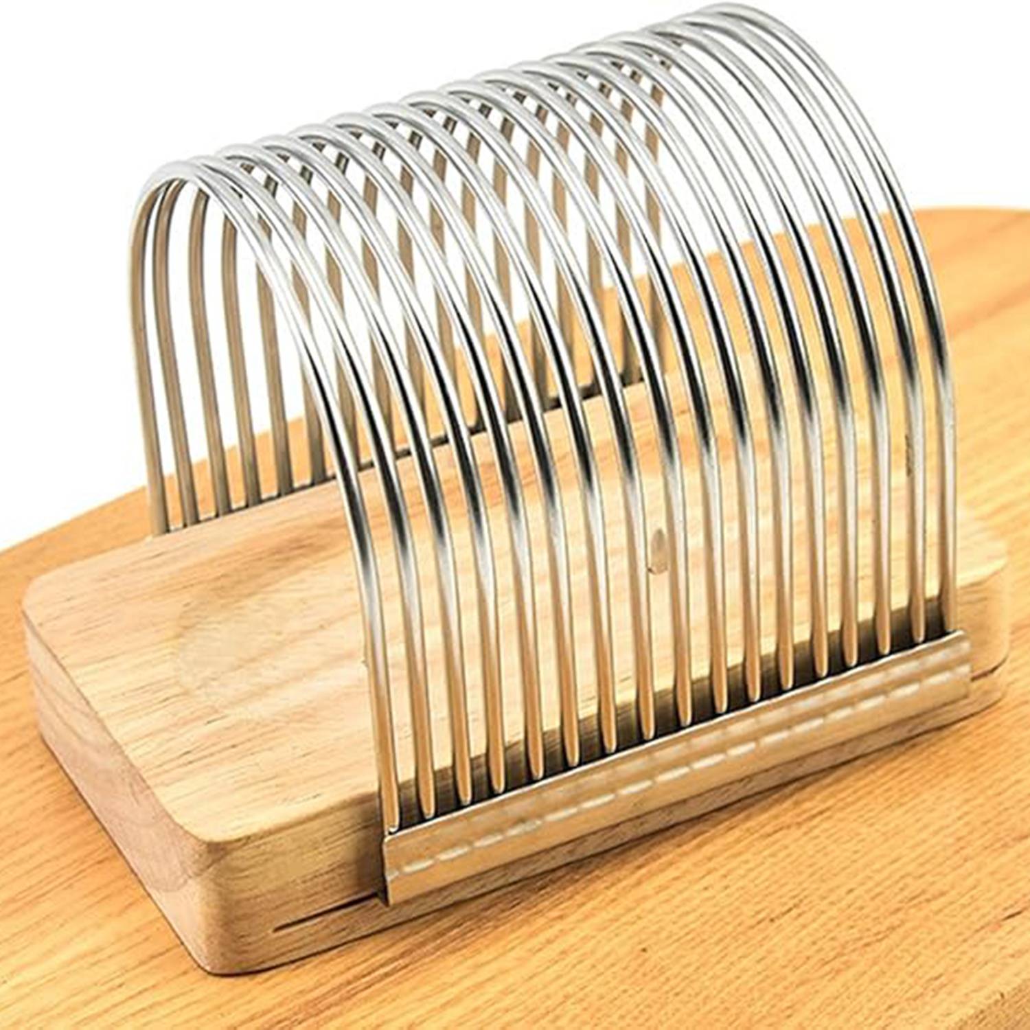 Detachable Stainless Steel Rust Proof WireCage Bread Slicer 6