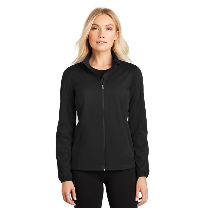 Port Authority Women's Active Soft Shell Jacket. 2