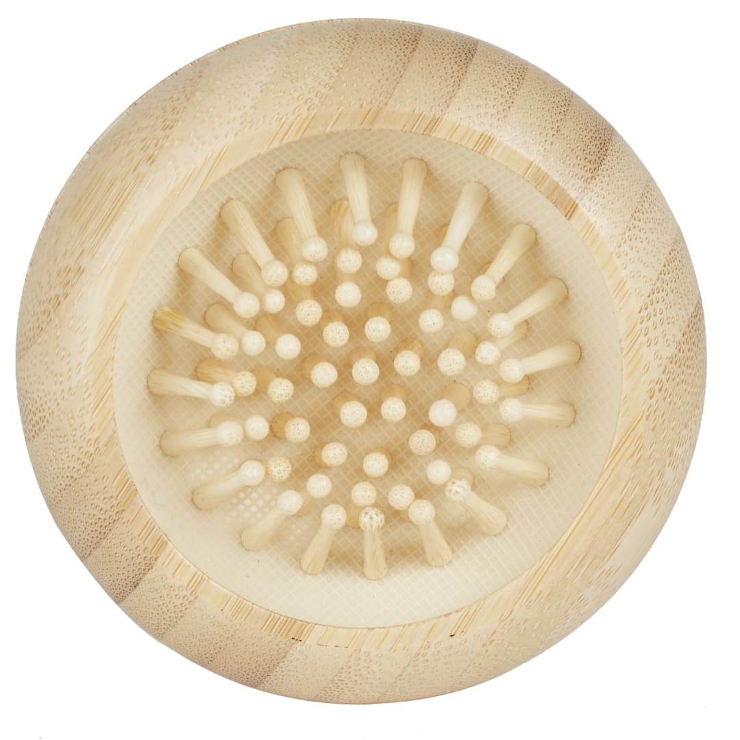 FSC® 100% Bamboo Compact Mirror/Brush 3