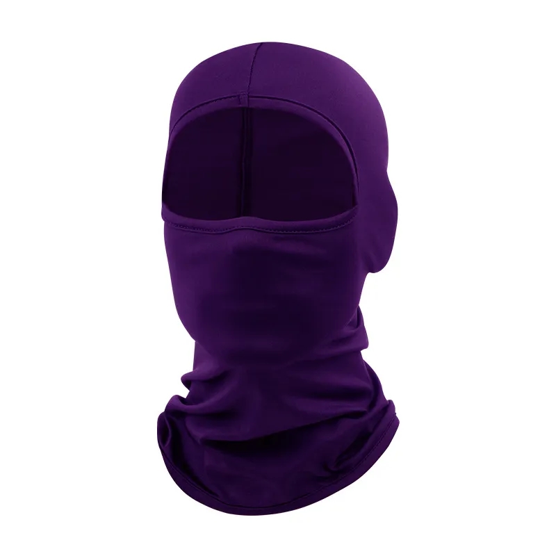 Sunblock Face Mask Windproof Neck Gaiter Cow Silk Made 4