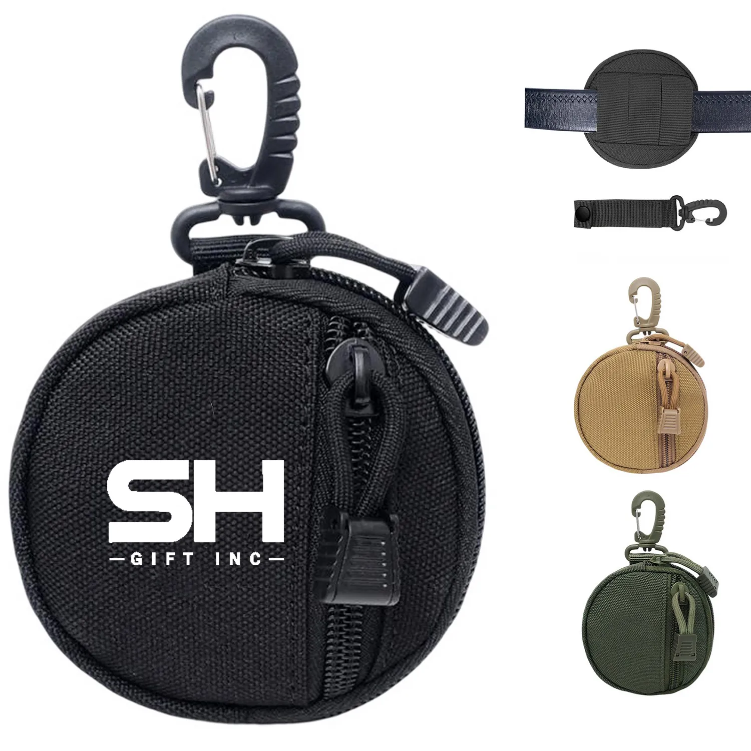 Tactical Round Pouch With Keychain Hook 4