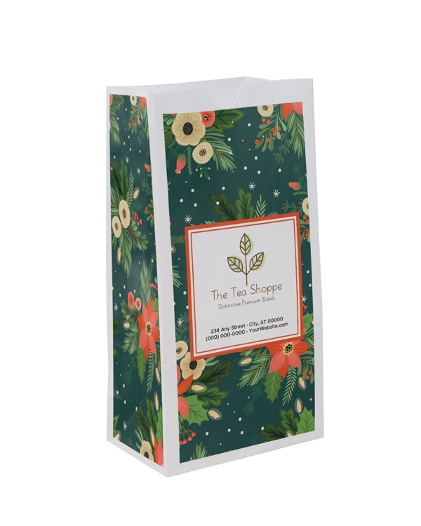 Christmas Scatter Design 3 SOS Paper Bag (5" x 9.75" x 3.125")