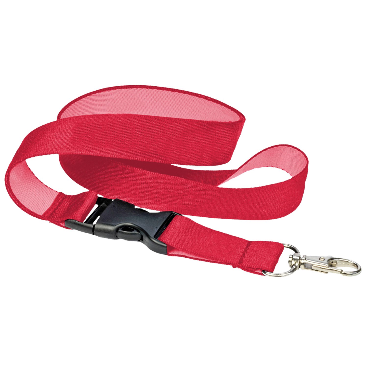 3/4" Woven Lanyards with Detachable Buckle Release 5
