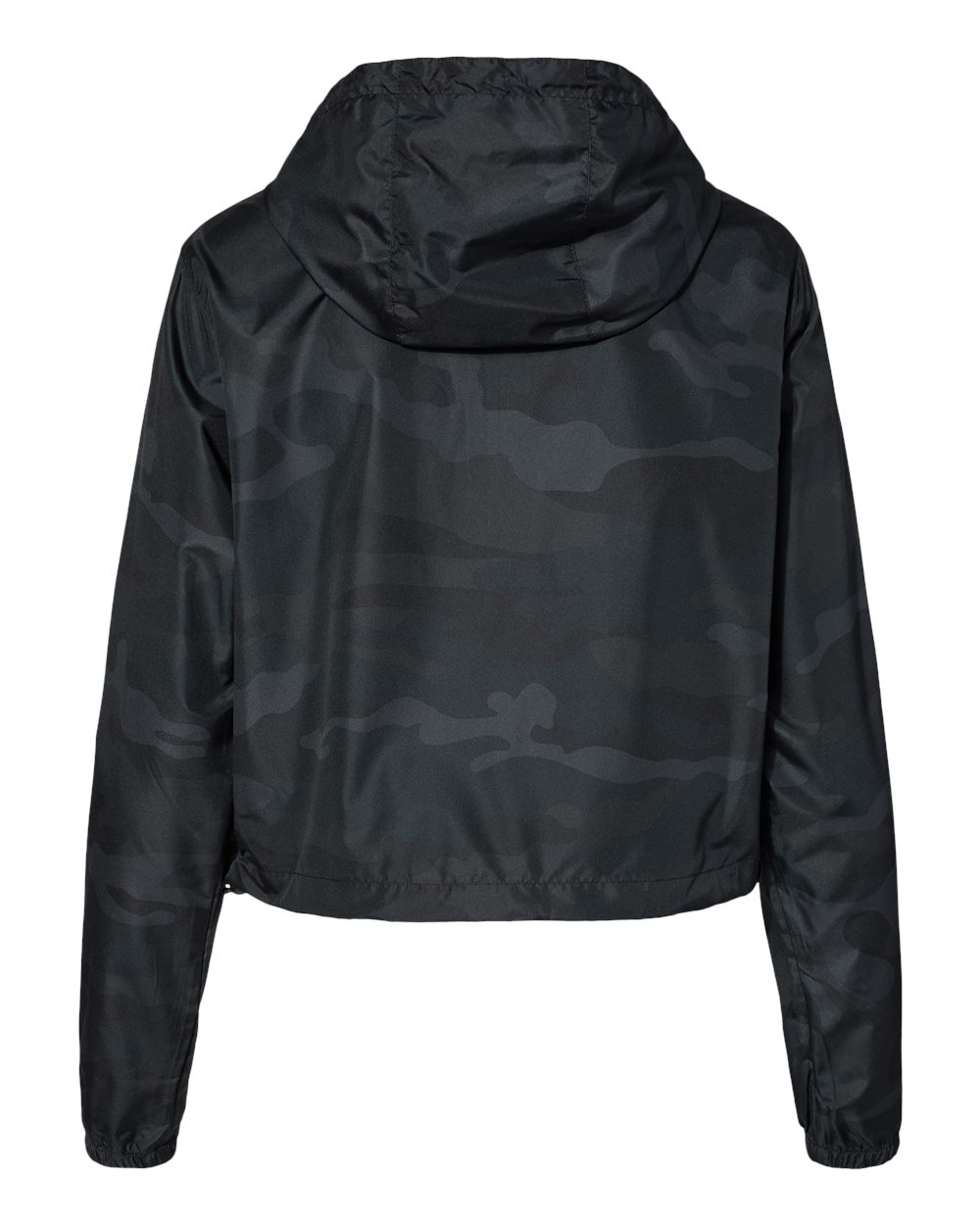 Women's Lightweight Quarter-Zip Pullover Crop Windbreaker - EXP64CRP 6