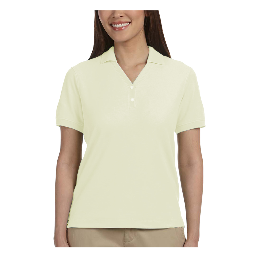 Devon & Jones Ladies' Short-Sleeve Y-Collar Polo Shirts 61