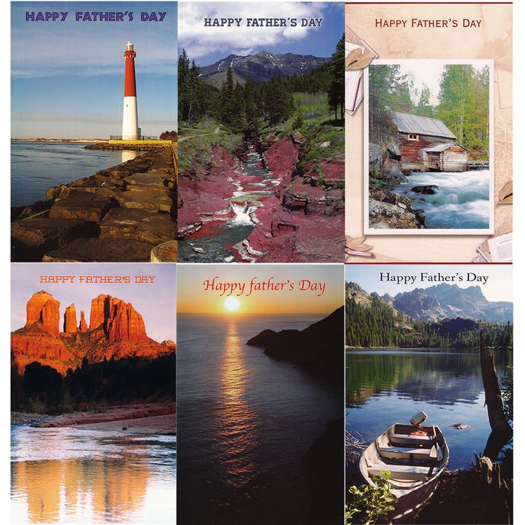 Father's Day Cards - Assorted 5" x 7.75" 2