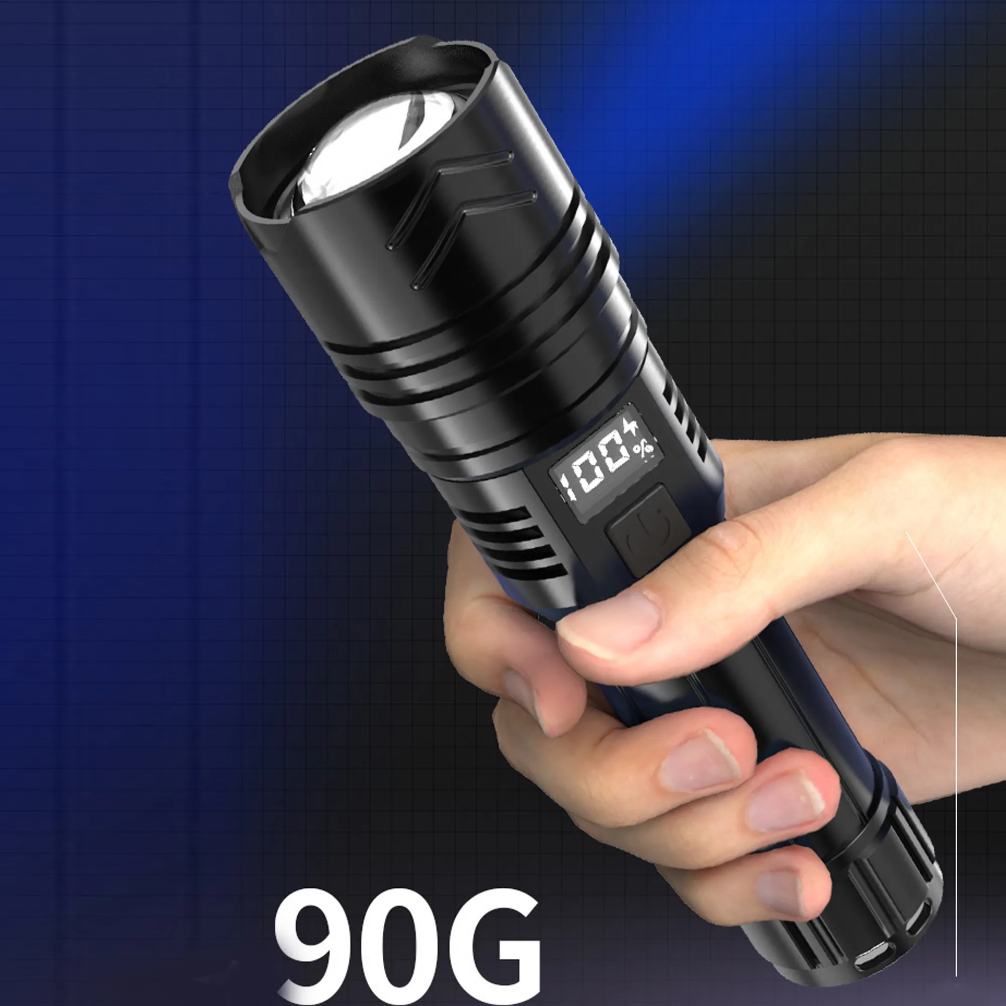 Zoomable LED Flashlight 3