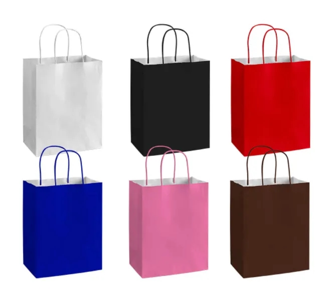 Colored Paper Bags 6