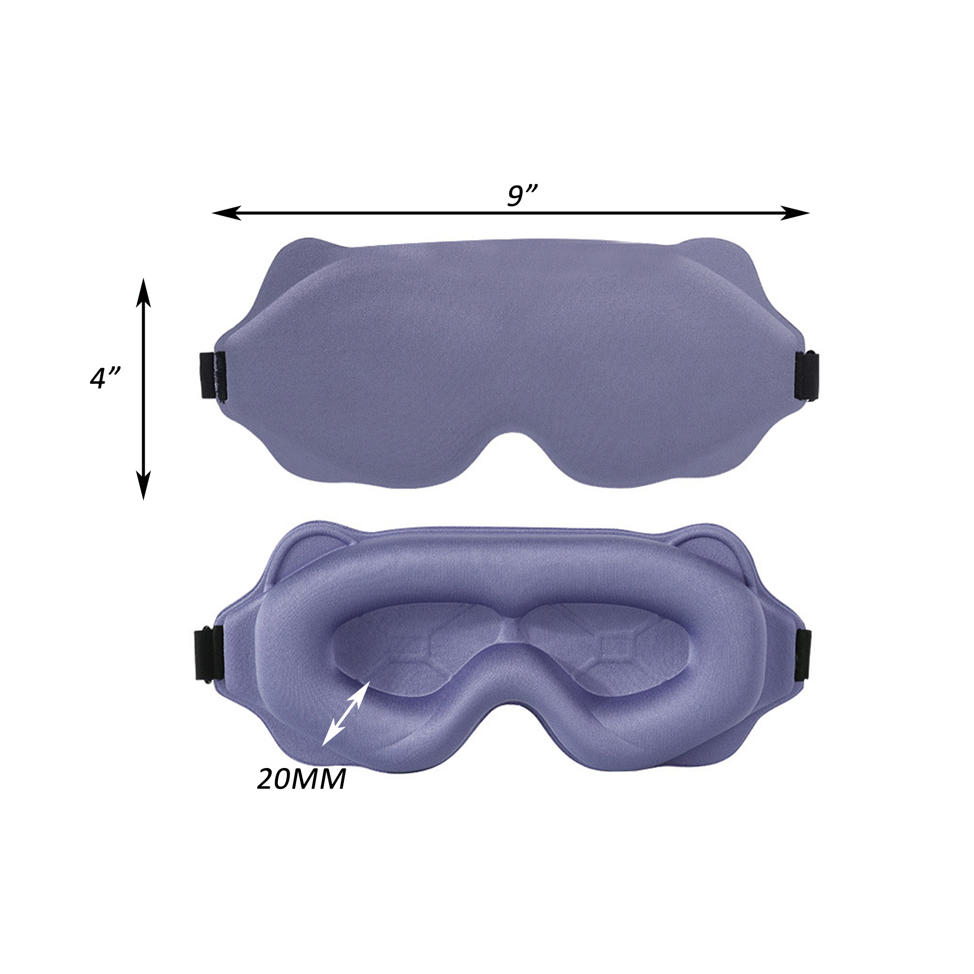 3D Blackout Sleep Eye Mask 2
