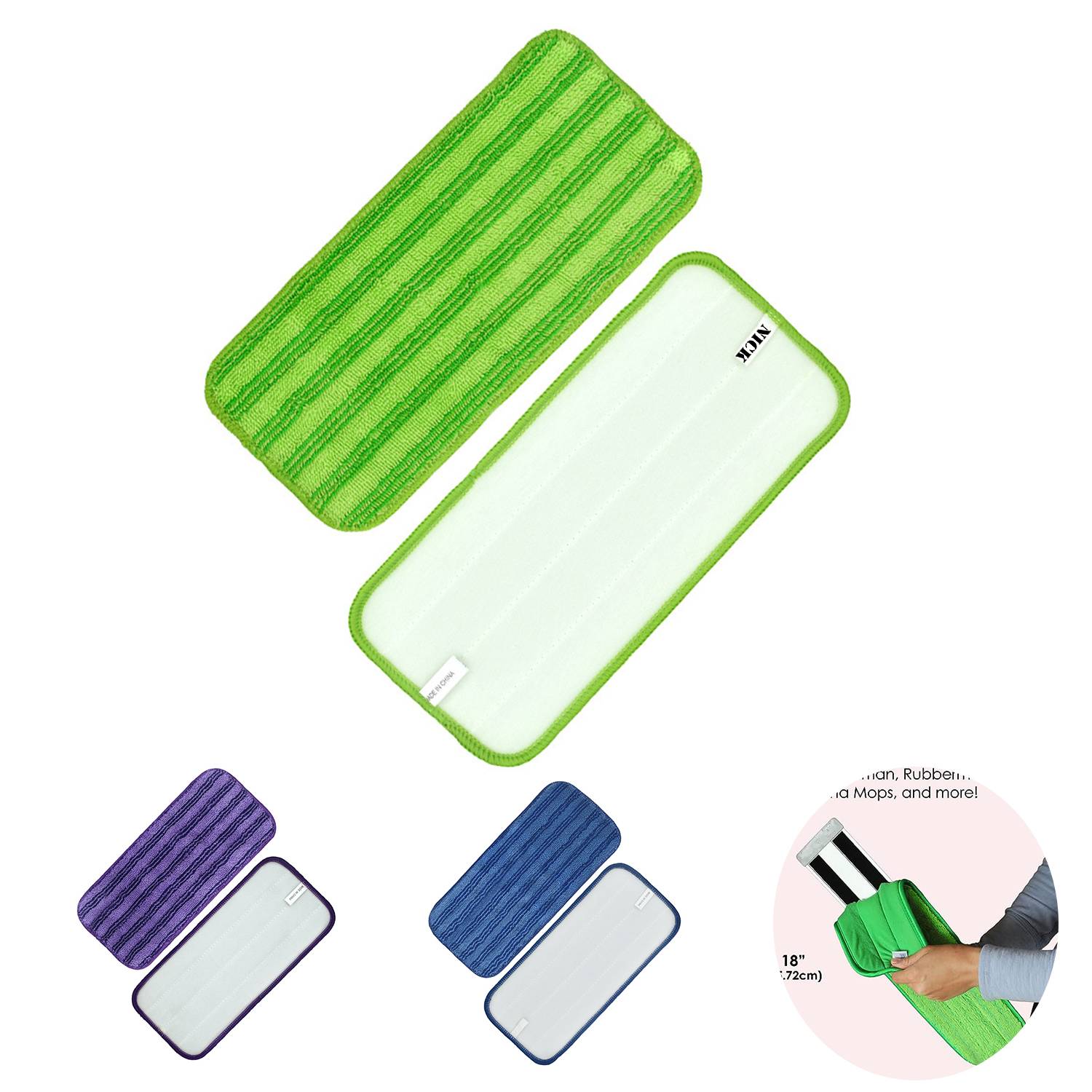 Microfiber Wet Mop Pads 2
