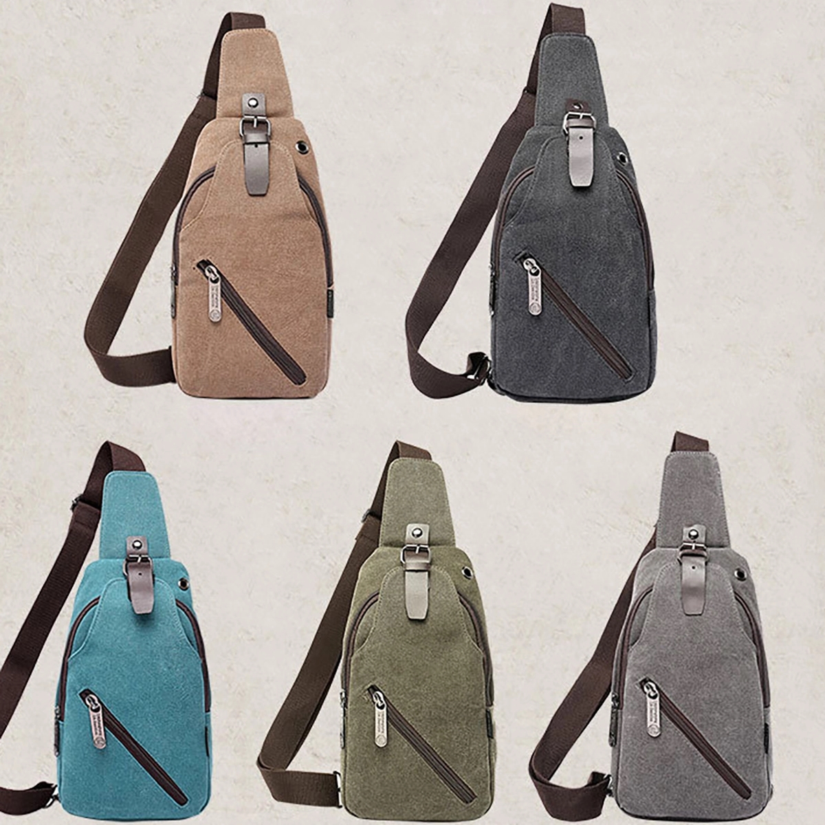 Canvas Vintage Sling Bag 8
