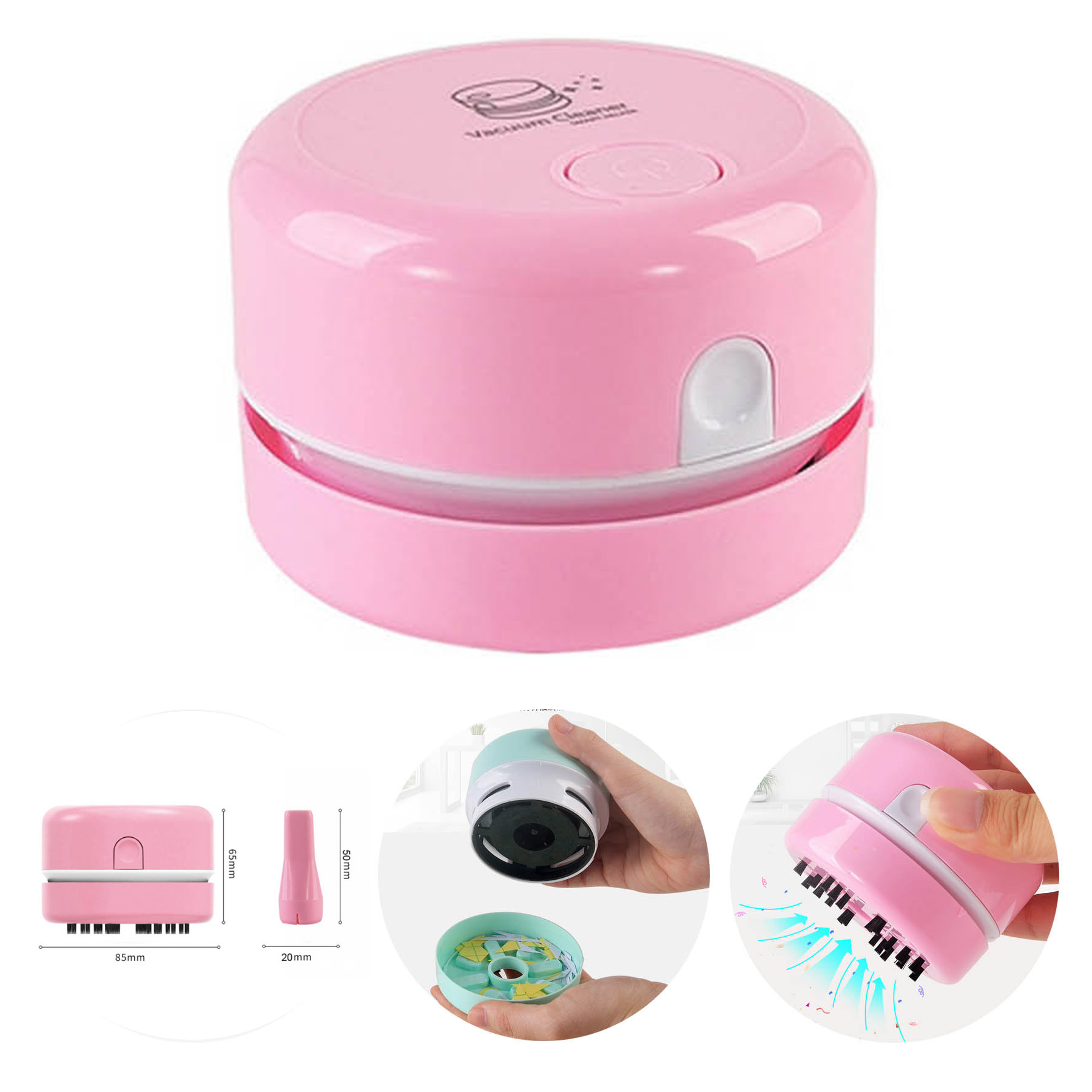 Mini Desktop Portable Vacuum Cleaner 1