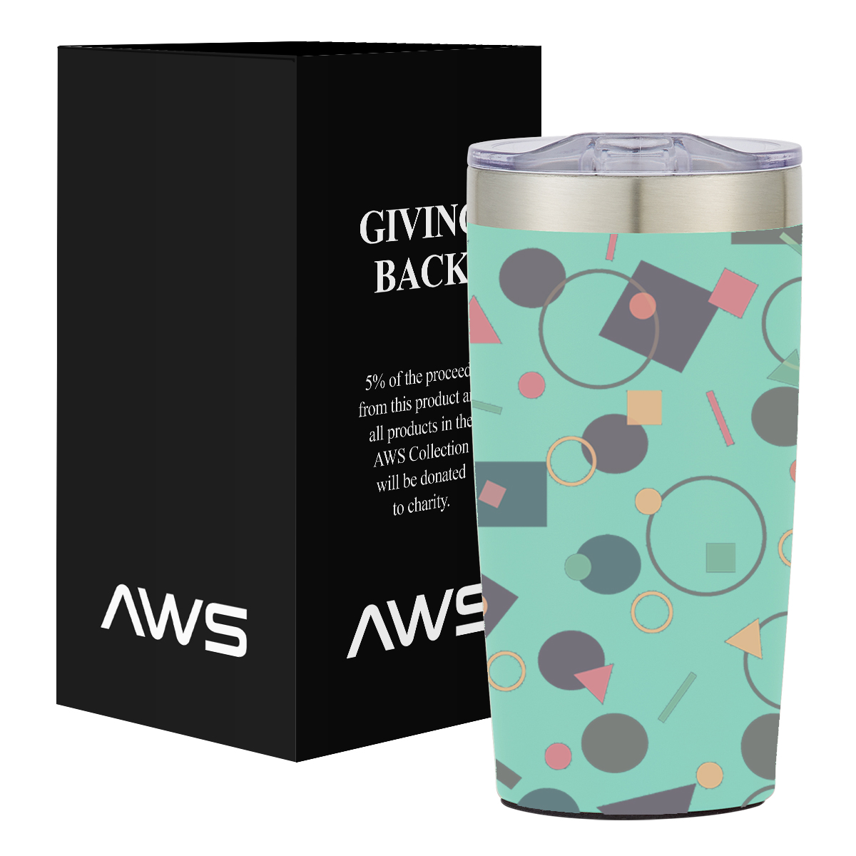 AWS 20 Oz. Full Color Two-Tone Himalayan Tumbler 7