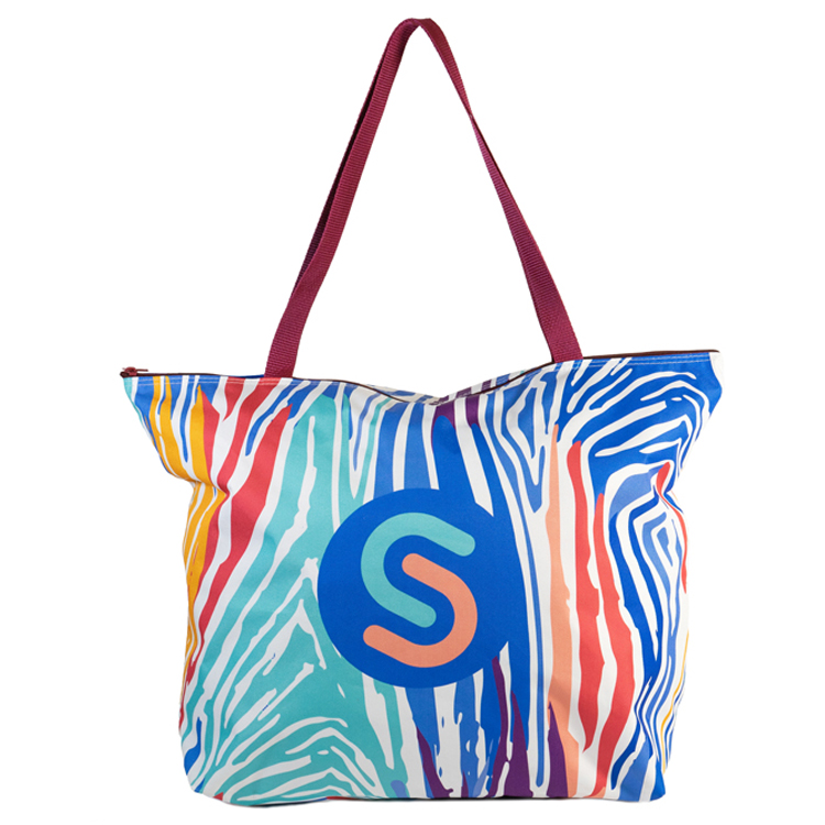Large Bottom Gusset Tote (15.5"H x 22"W x 6"D) 6
