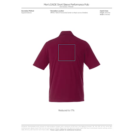 Men's DADE Short Sleeve Polo 972