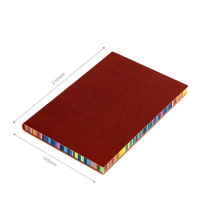 2025 A5 Soft Face Thickened Rainbow Edge Notebook 6