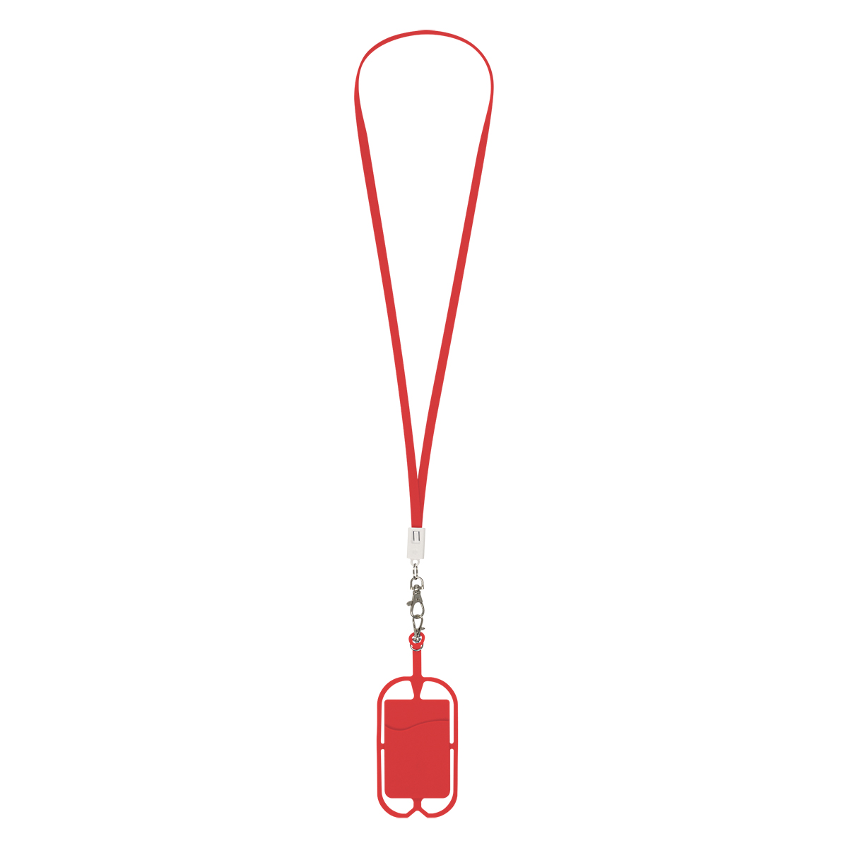 2-In-1 Charging Cable Lanyard With Phone Holder & Wallet 10