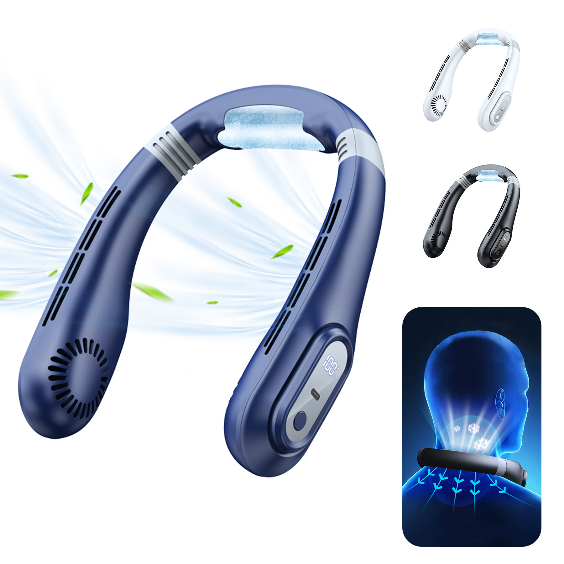 Battery Operated Wearable Fan 3