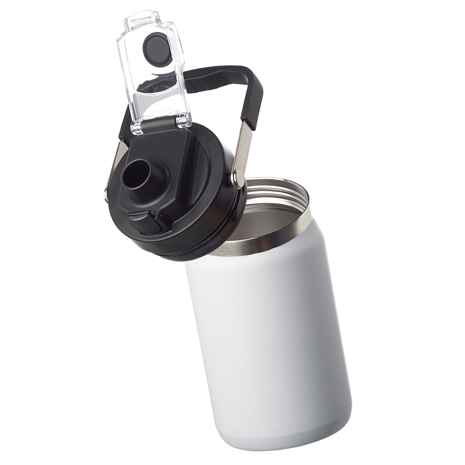 Double Wall Stainless Steel Bottle, 64 oz., custom water bottle with logo imprint 5