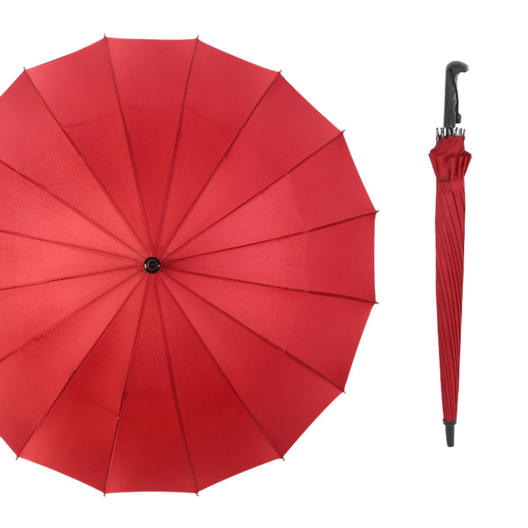 Windproof Umbrella 45 Inch Automatic Open With 16 Ribs 14